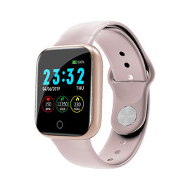 Materiał silikonowy i funkcja Bluetooth Inteligentny zegarek i5 z ekranem dotykowym w kolorze różowego złota