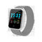 Modny zegarek fitness Smart Watch High Definition Kolor czarno-różowy