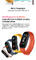2021 Nowy M6 Smart Band Bransoletka Zegarek Fitness Tracker Monitor ciśnienia krwi Kolorowy ekran IP67 dla telefonu komórkowego Pho